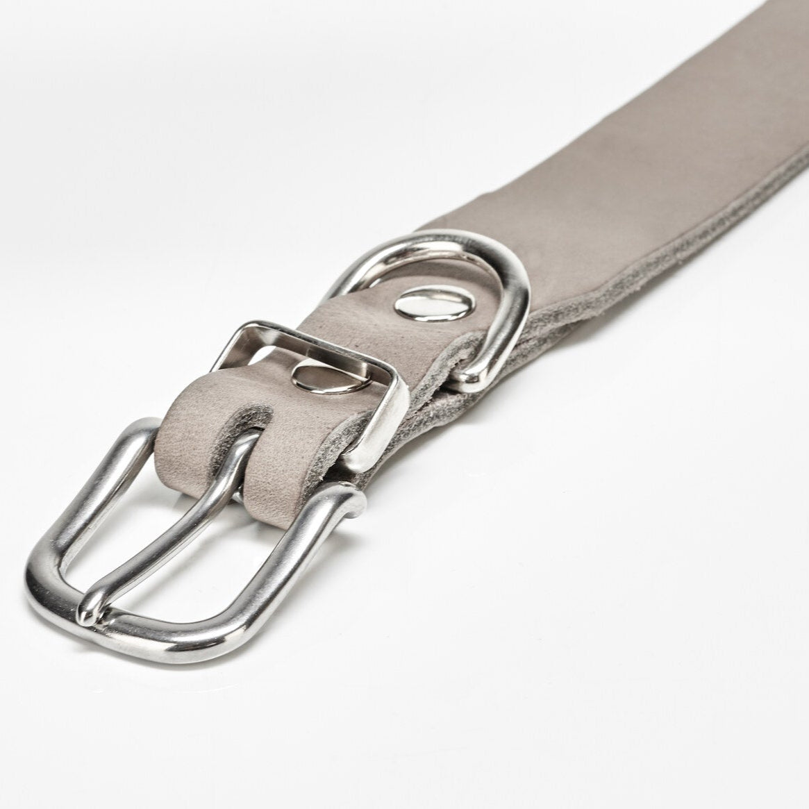 Collier pour chien en cuir GIRO - Gris - Laboni