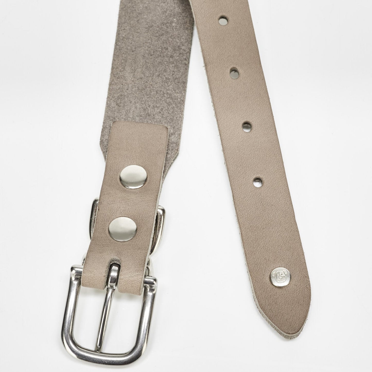 Collier pour chien en cuir GIRO - Gris - Laboni