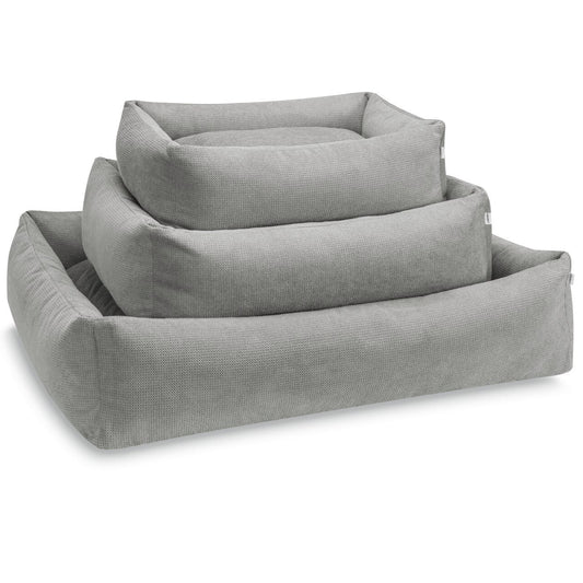 Panier pour chien TUDOR - Gris élégant - Laboni