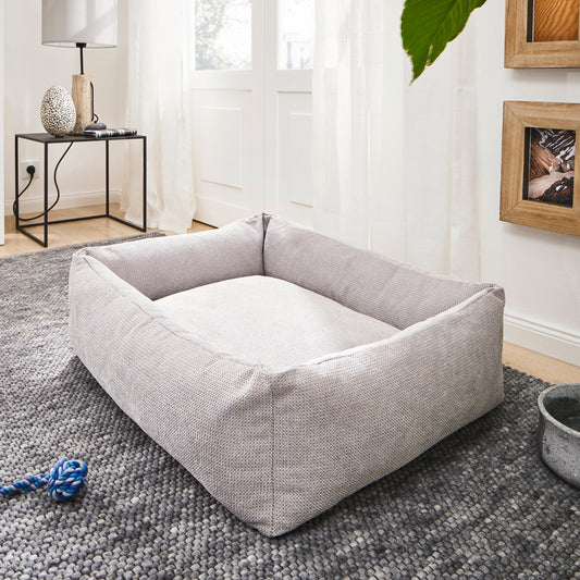 Panier pour chien TUDOR - Gris élégant - Laboni