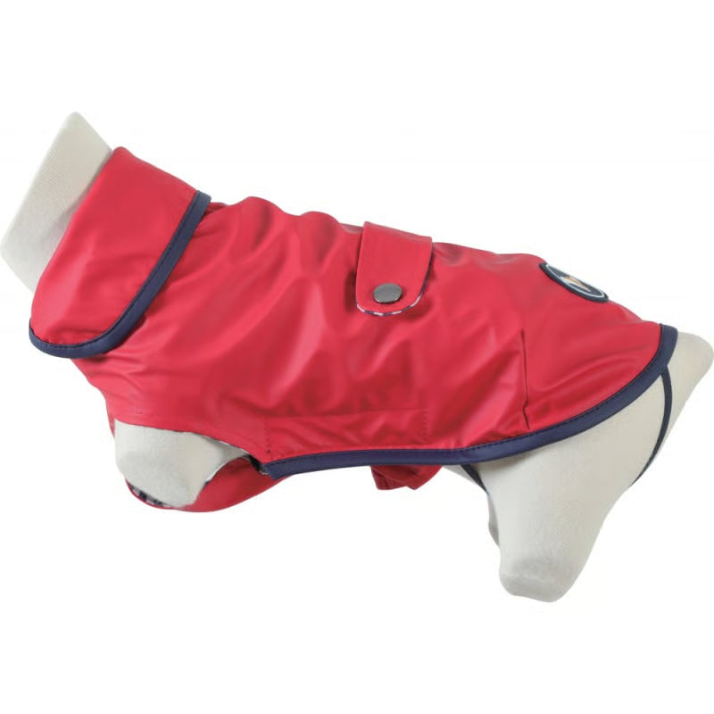 Ciré Saint-Malo pour chien – 7 tailles – Gris ou Rouge