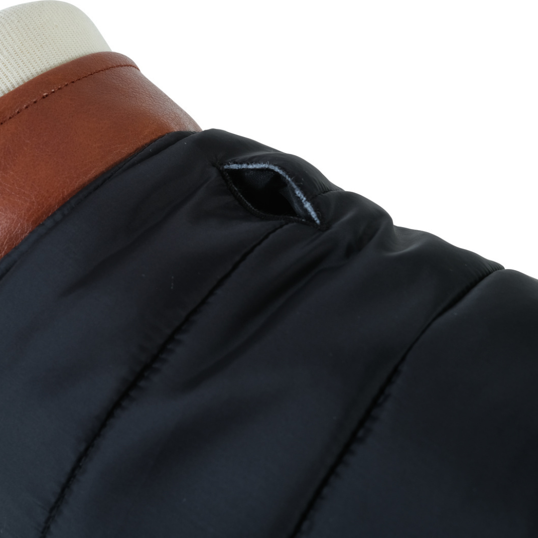 Doudoune London pour chien – 7 tailles – Beige, Kaki, Noir ou Rouge