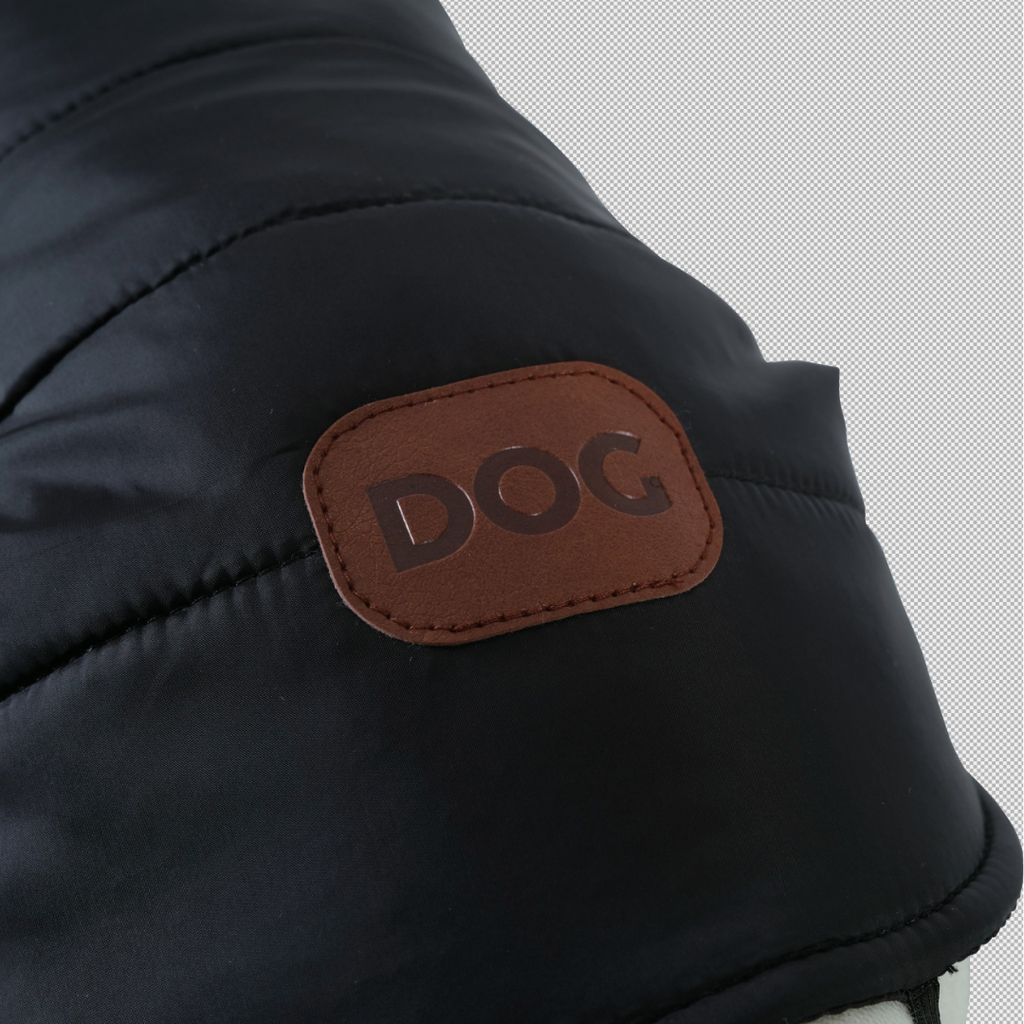 Doudoune London pour chien – 7 tailles – Beige, Kaki, Noir ou Rouge