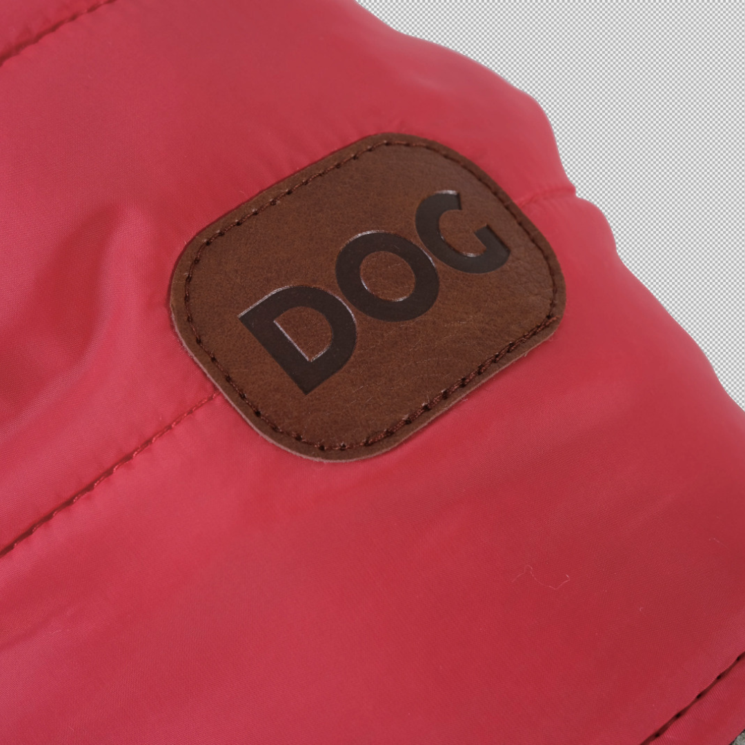 Doudoune London pour chien – 7 tailles – Beige, Kaki, Noir ou Rouge