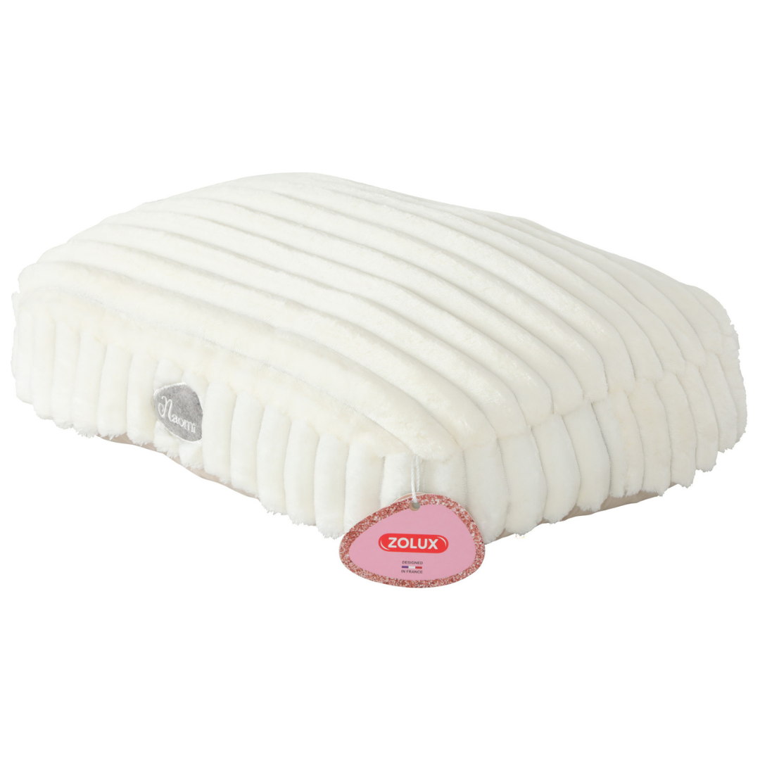 Coussin Naomi pour chat – Classique ou couvert – Beige ou Rose
