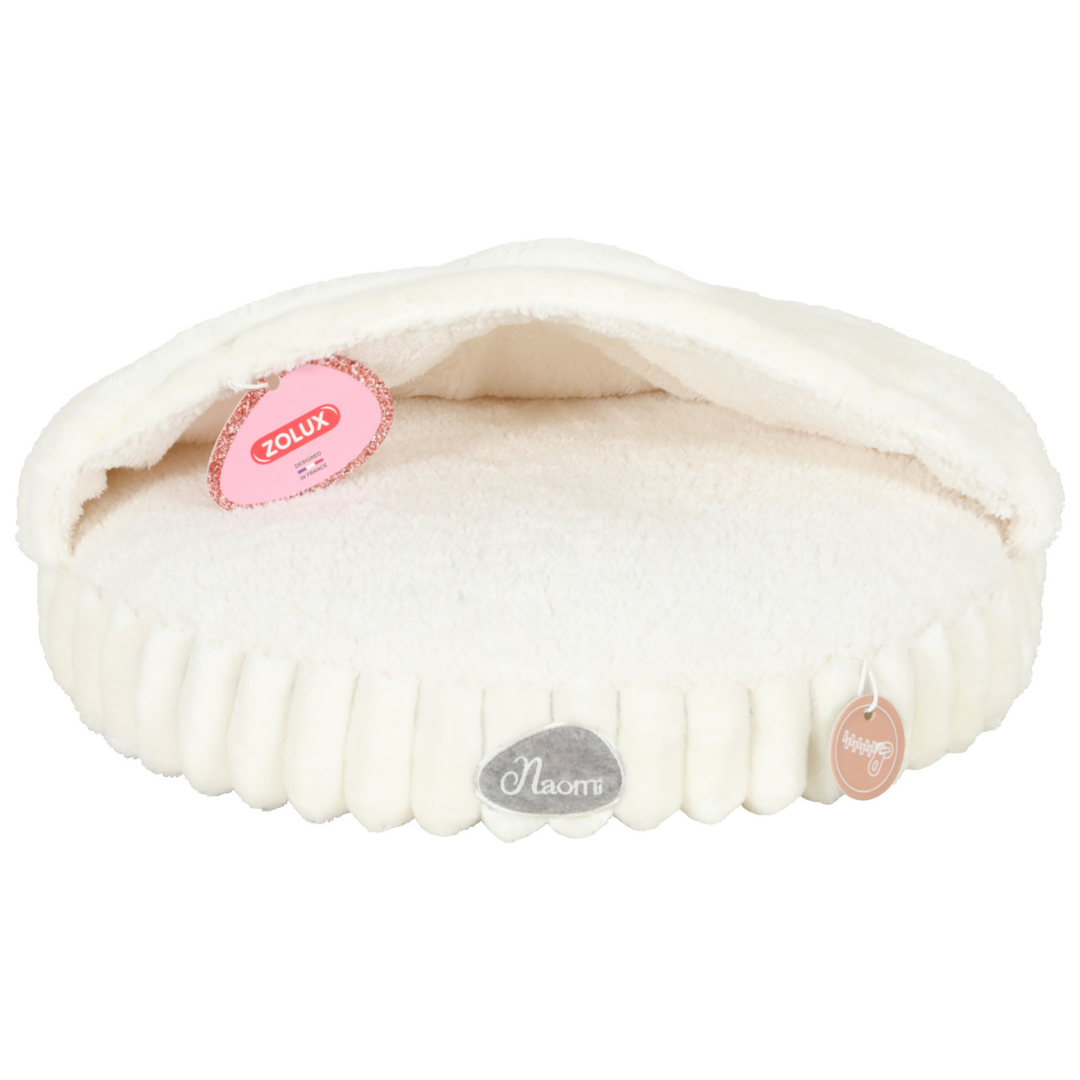 Coussin Naomi pour chat – Classique ou couvert – Beige ou Rose