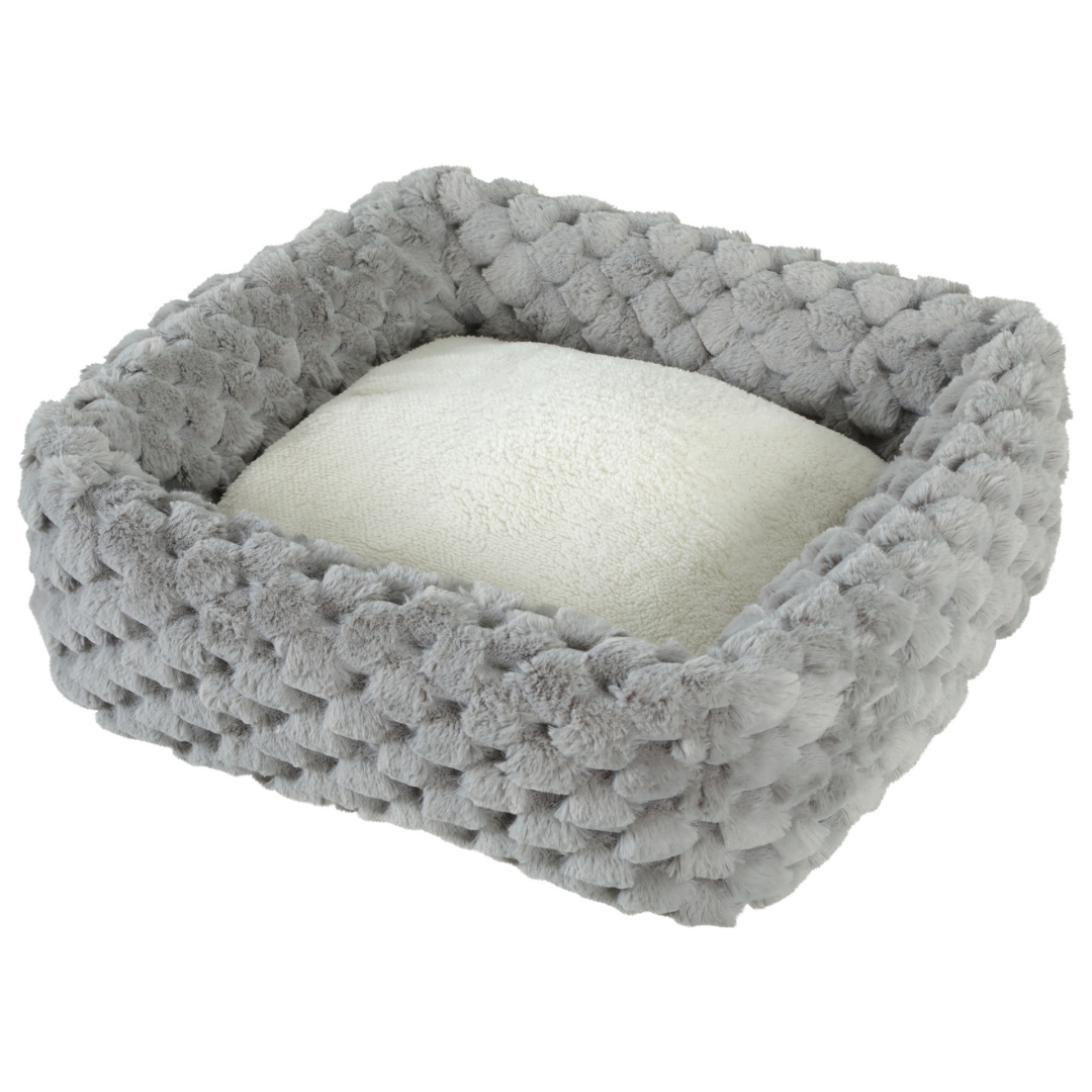 Panier carré Abelha pour chat – 2 tailles et 2 coloris