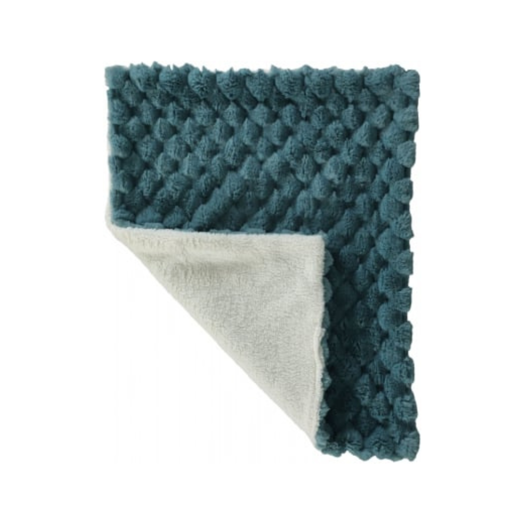 Plaid Abelha pour chat – Ultra doux | Gris ou Bleu – 2 tailles