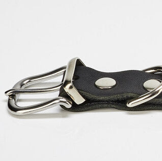 Collier pour chien en cuir GIRO - Black - Laboni