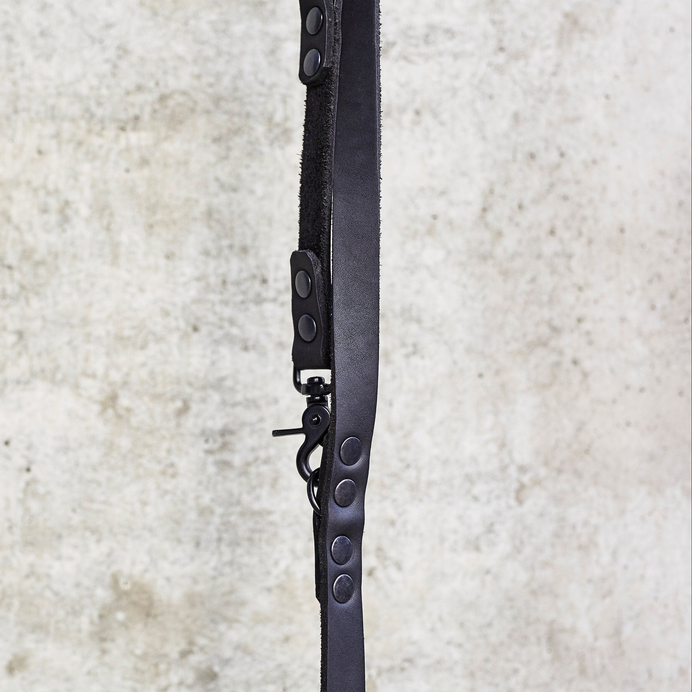 Laisse GIRO - Black avec accroche chromée - Laboni