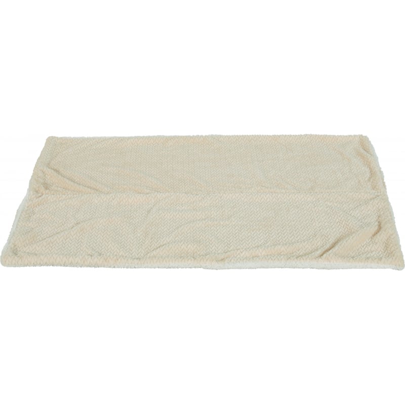 Plaid Olympe pour chat et petit chien – Coloris Kaki ou Crème