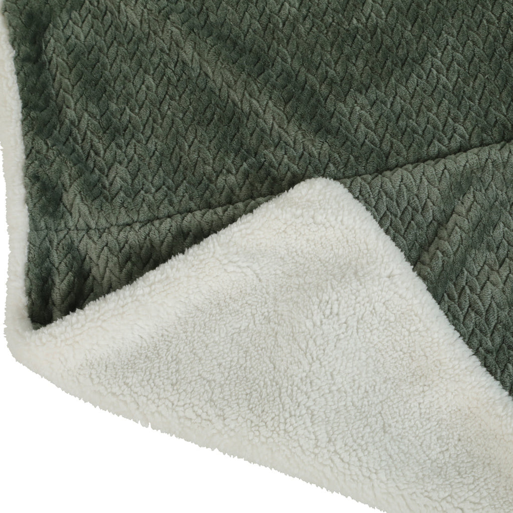 Plaid Olympe pour chat et petit chien – Coloris Kaki ou Crème