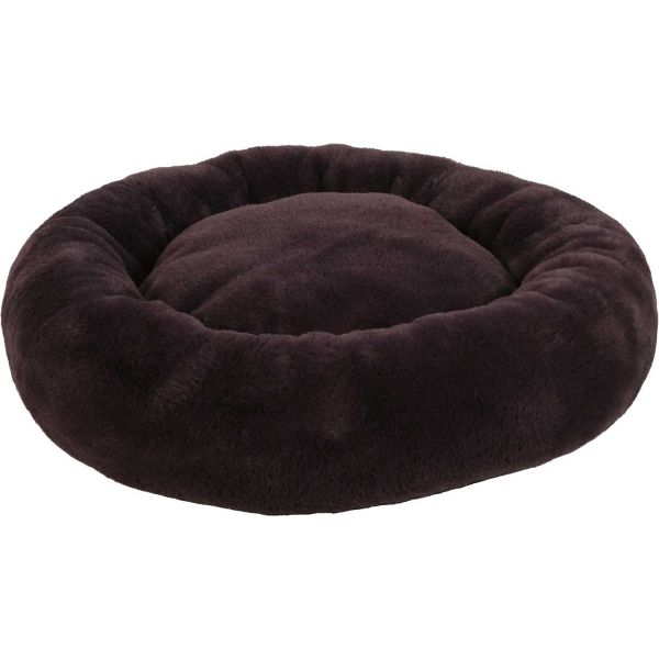 Coussin de la collection Noé, de couleur violet, à poils court