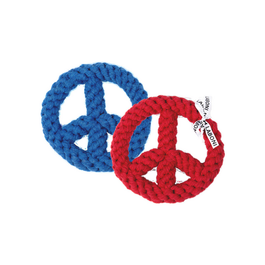 Paulchen Peace – Jouet en corde pour chien - Laboni