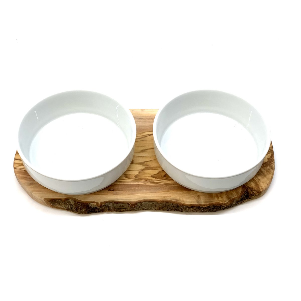 Station d’alimentation RUSTY (2 bols en porcelaine de 0,9 L)