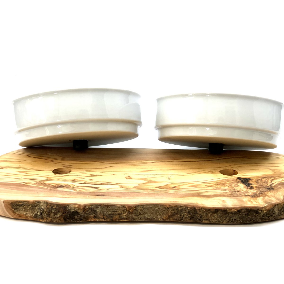 Station d’alimentation RUSTY (2 bols en porcelaine de 0,9 L)