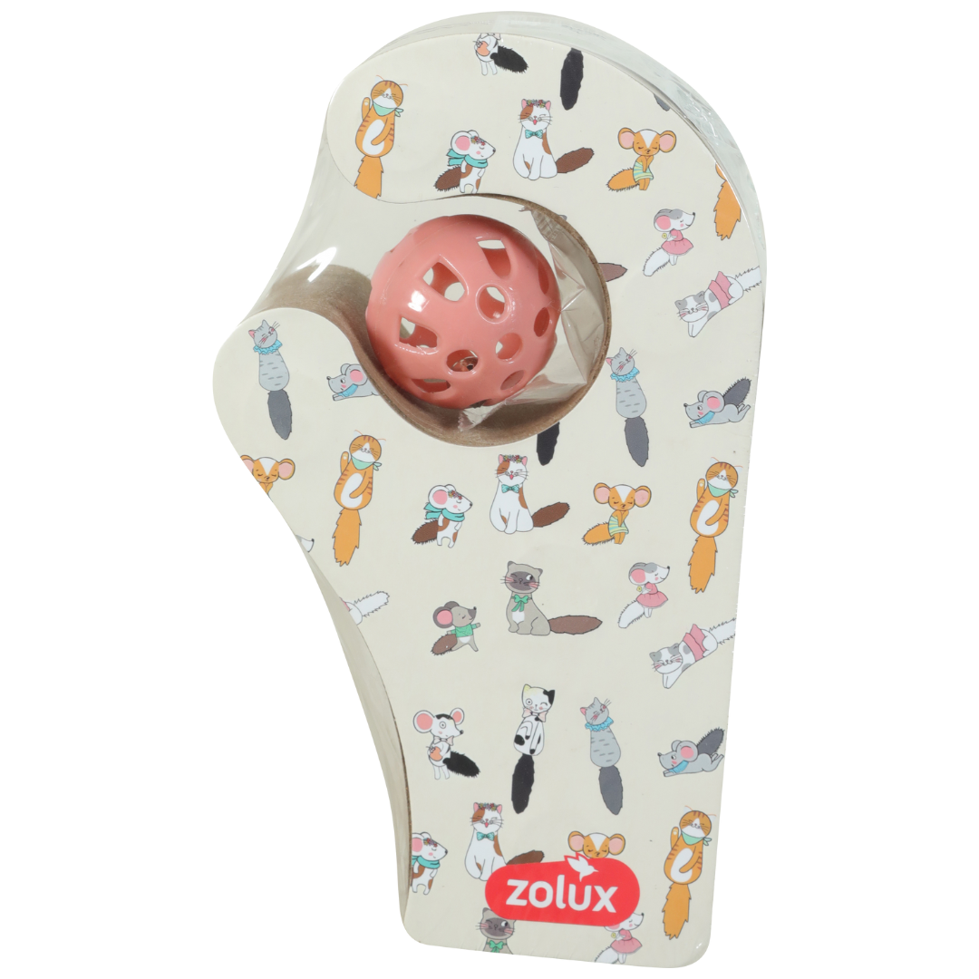 Griffoir pliable long Zolux avec balle – vue de face