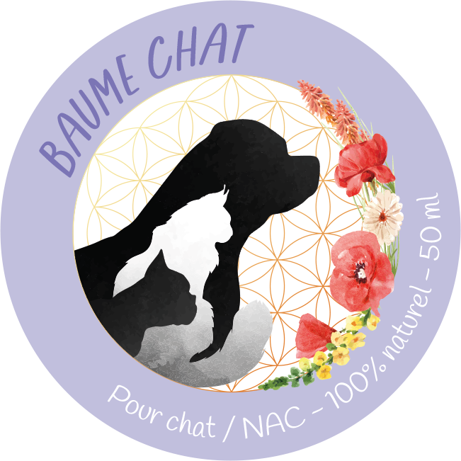 Baume naturel pour coussinets, truffe et peau – Chats et NAC – 50ml